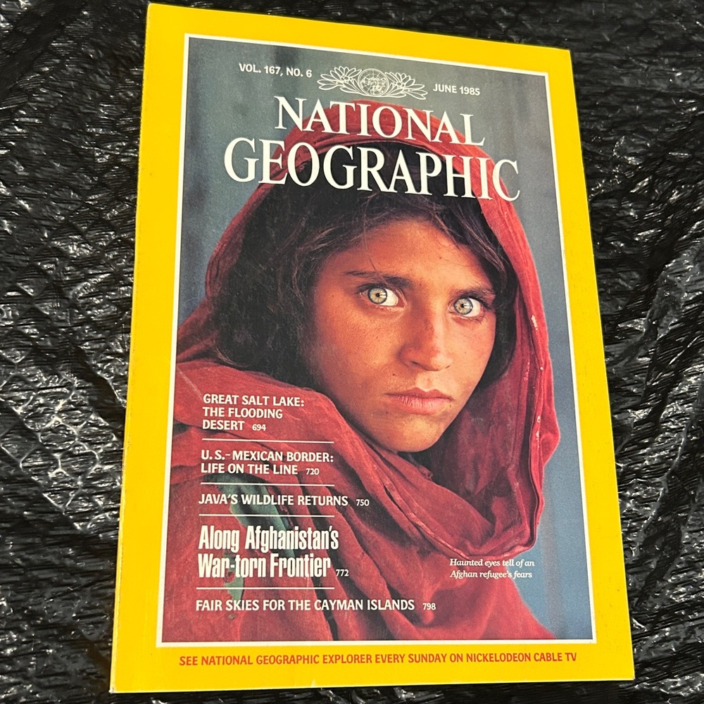 National Geographic Yellow and Red Cover